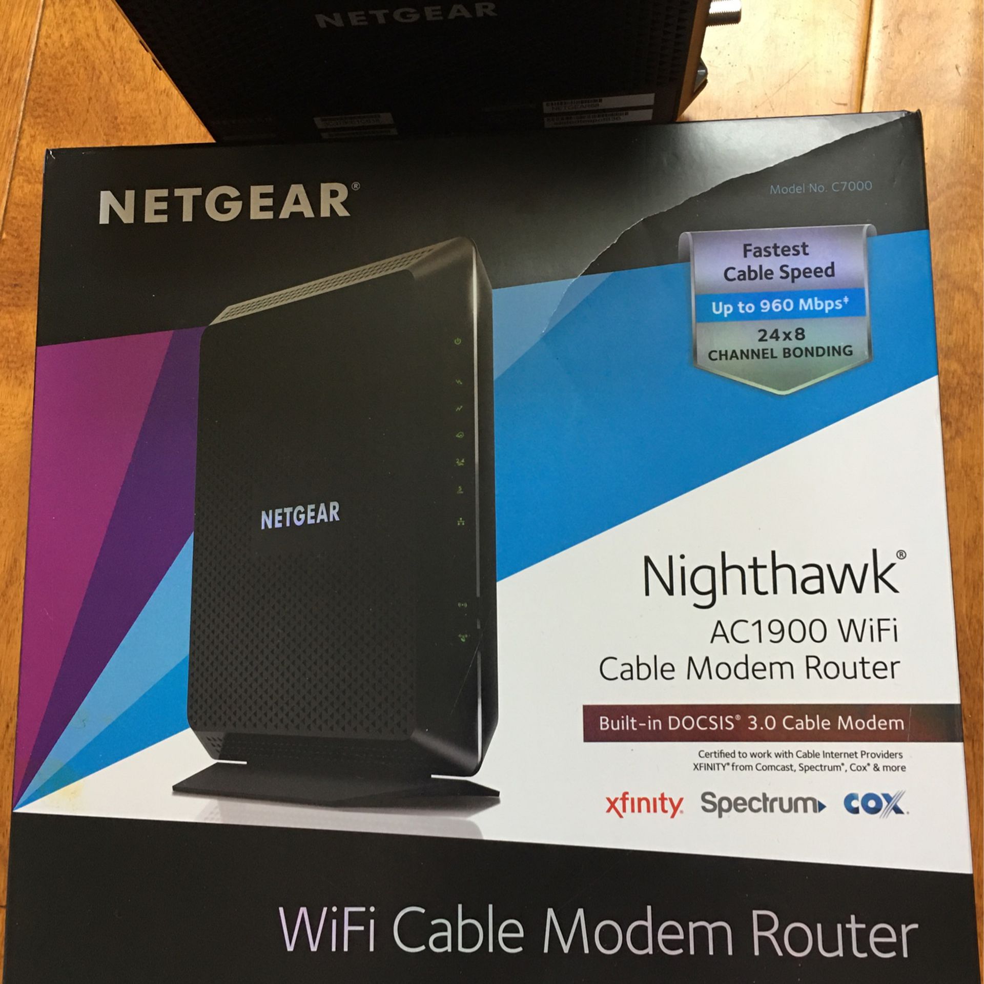 NETGEAR - Nighthawk AC1900 Wifi Router 