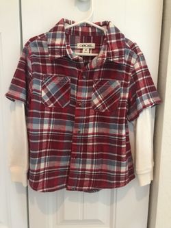 Boys long sleeve shirt sz4t