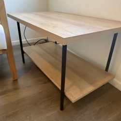 Small Space Coffee Center Table & Free Matching Side Table 