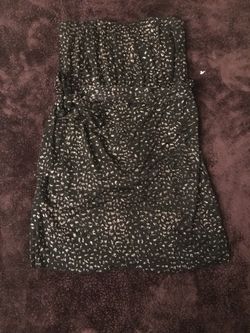 Glittery short dress