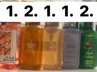 Bath & body works hand soaps