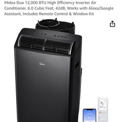 Midea Duo 12,000 BTU High Efficiency Air Conditioner 