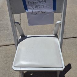 Wood Folding Chairs