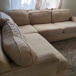 L Shape Sofa With Rug