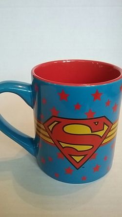 Superman coffee cup