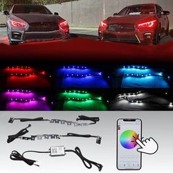 LUCES RGB PARA INFINITI  CONTROLAS LOS COLORES DESDE EL TELÉFONO Y LUCE GENIAL / APROVECHA LAS SÚPER OFERTAS QUE TENEMOS SOLO POR ESTE MES