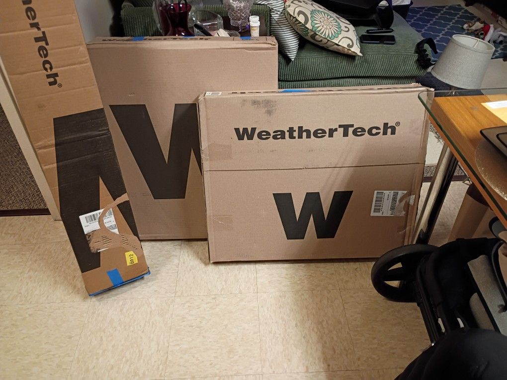 Weather Tech Floor Mats For A 2024 Mercedes SUV