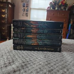 "Percy Jackson And The Olympians" - Rick Riordan - Set Of 5