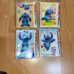 Stitch 4 Pc Notebook 
