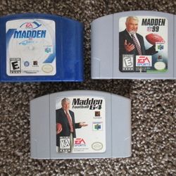 Nintendo 64 John Madden Games