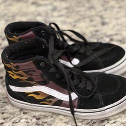 Vans Filmore Flames High Top Sneaker Kids’ 