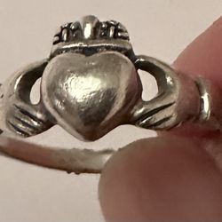 Sterling Silver Hart Ring 