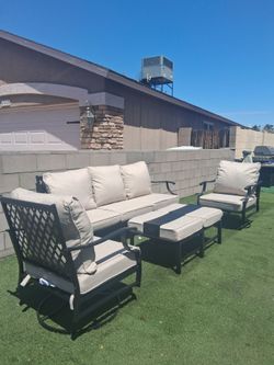 New patio furniture very nice