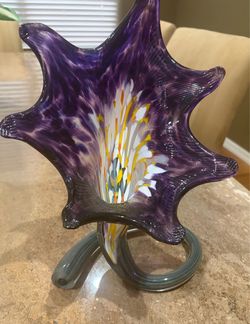 Glass sculpture