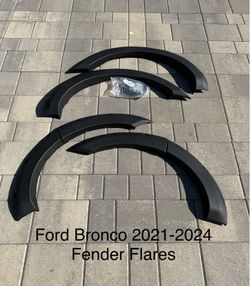 Ford bronco 2021-2024 fender flares