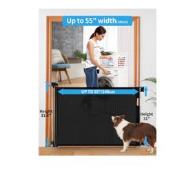 Baby gate dog gate