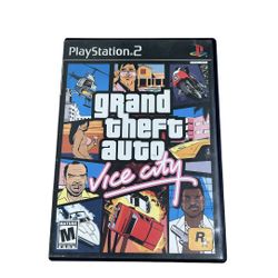 PS 2 GTA  Vice City Black Label 