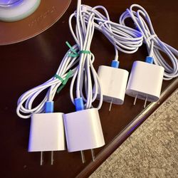iPhone Chargers USB-C to Lightning