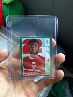Green Parallel Panini Sticker