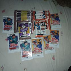Factory Sealed Pack LOT [Panini, Topps & Donruss]