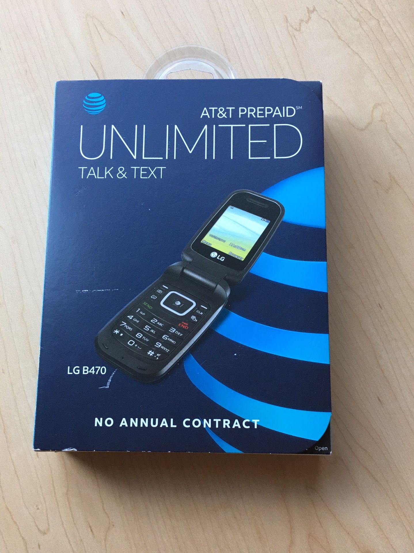AT&T Prepaid - LG B470 Prepaid Cell Phone