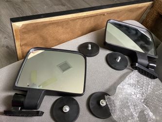 Magnetic Tractor Mirrors, Universal Magnetic Tractor Rear View Mirror, 220LB  Strong