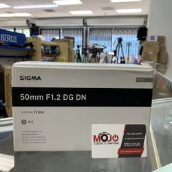 Sigma 50mm F1.2 E mount 