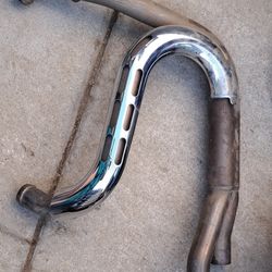 S exhaust pipes for Harley Davidson twin cams