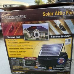 Solar Attic Fan