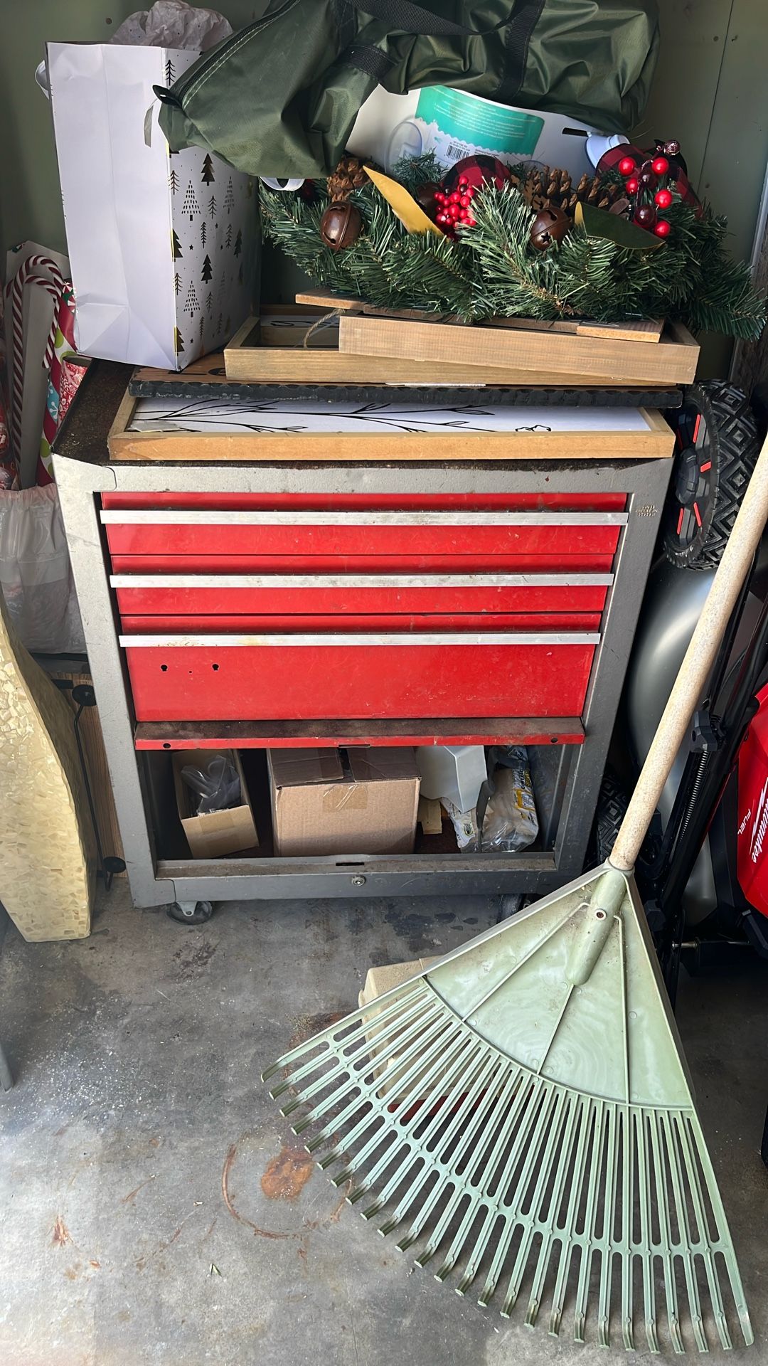 Vintage Craftsman Rolling Tool Cabinet 65033