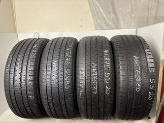 Set 4 Tires 275 55 20 Bridgestone Dueler Alenza Hl 