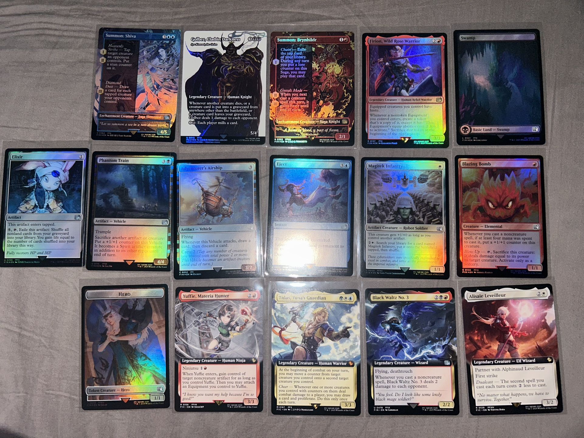 Magic The Gathering Final Fantasy Lot