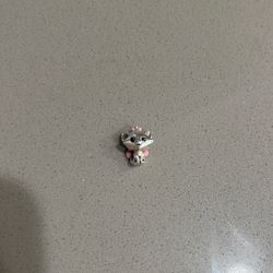 Silver Cat Pandora Disney Charm