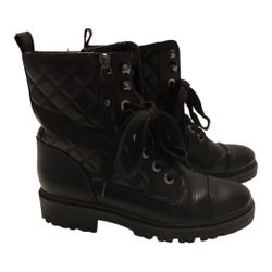 Nine West Girl's Black Boots, 7M