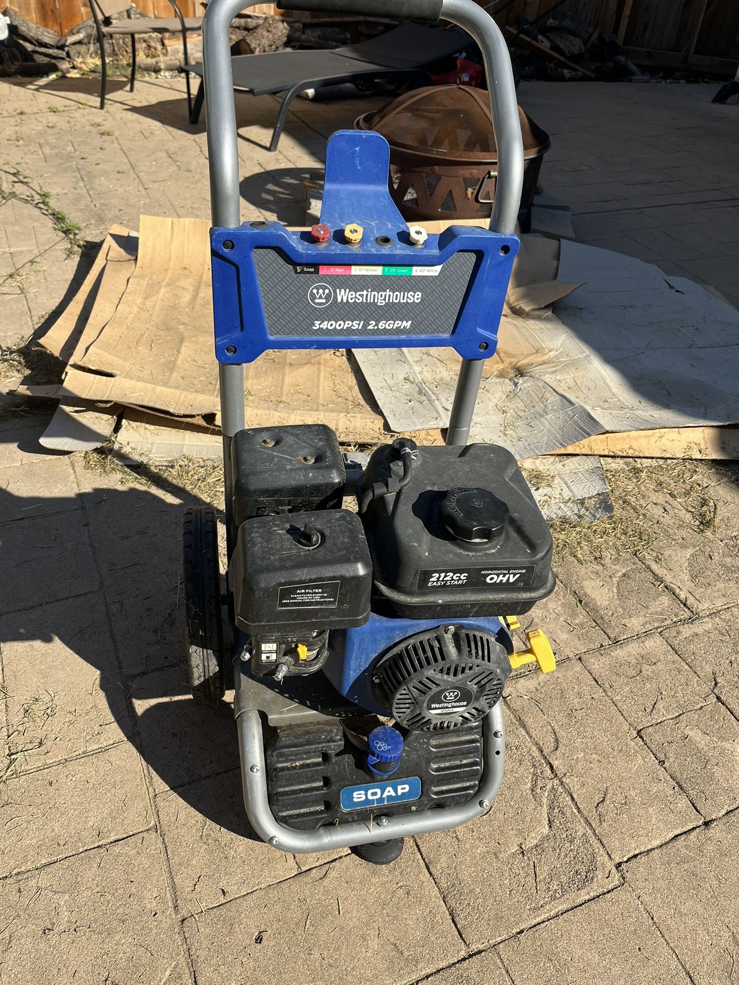 Westinghouse 3400 Psi Power Washer for Sale in Sacramento, CA OfferUp