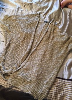 Gold Cover up sweater