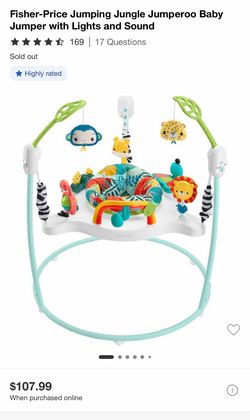 Fisher Price Jumping Jungle/Bouncer