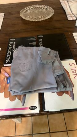 Nail technician is specialist almost new