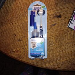 Total care kit to keep your dogs keep white and healthy