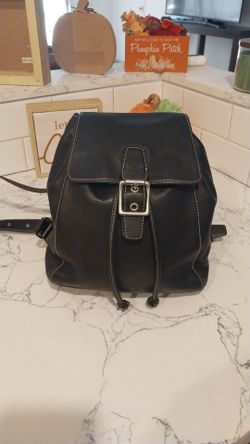 Coach Legacy  Black Leather Drawstring  Style #9569