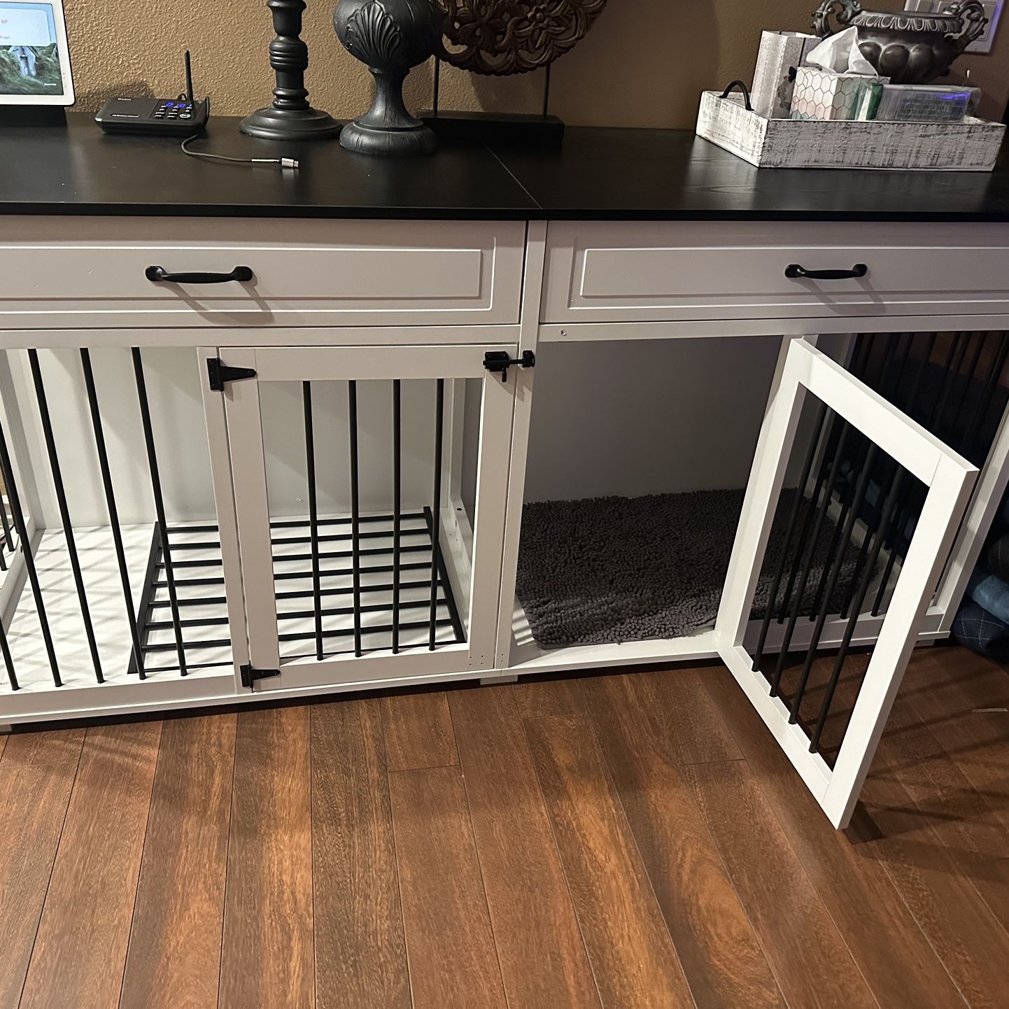 Brand new 2 dog Crate Cabinet