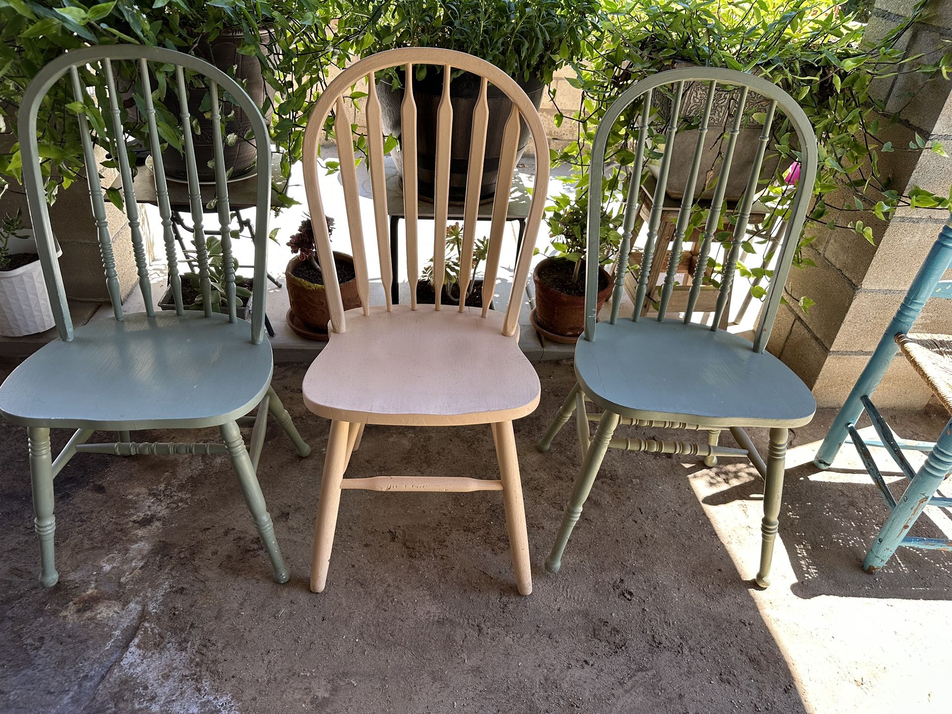 Vintage Wooden Chairs