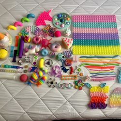 65+ Piece Fidget Toy Set 