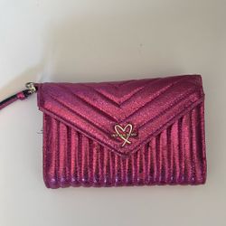 Victoria Secret Pink Metallic Wallet