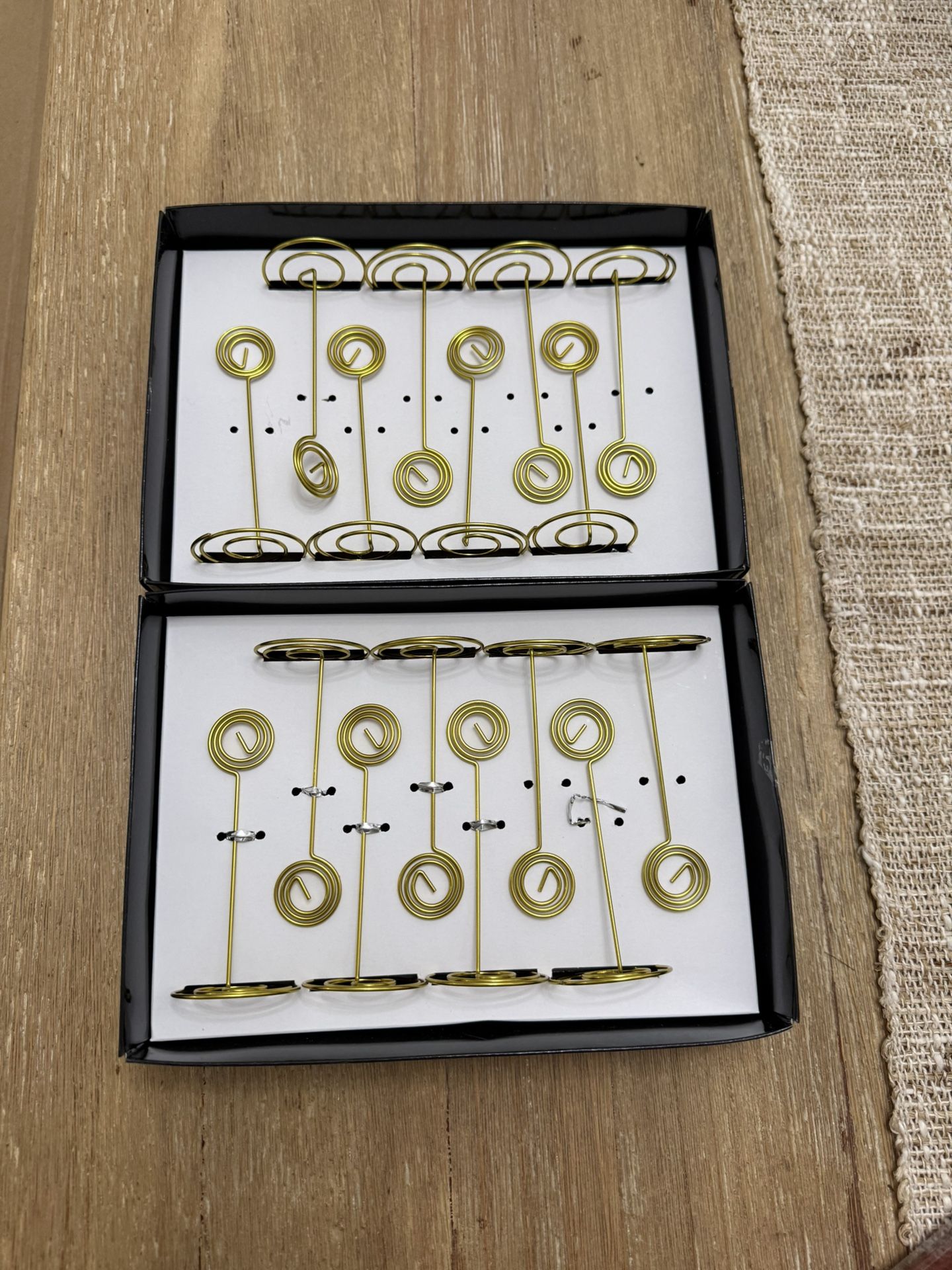 Wedding Table Number Holders