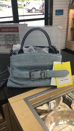 Marc Jacobs handbag blue mist soft leather