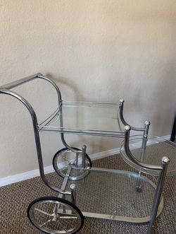 Glass cart