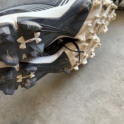 King mattress and mattress topper and football cleats