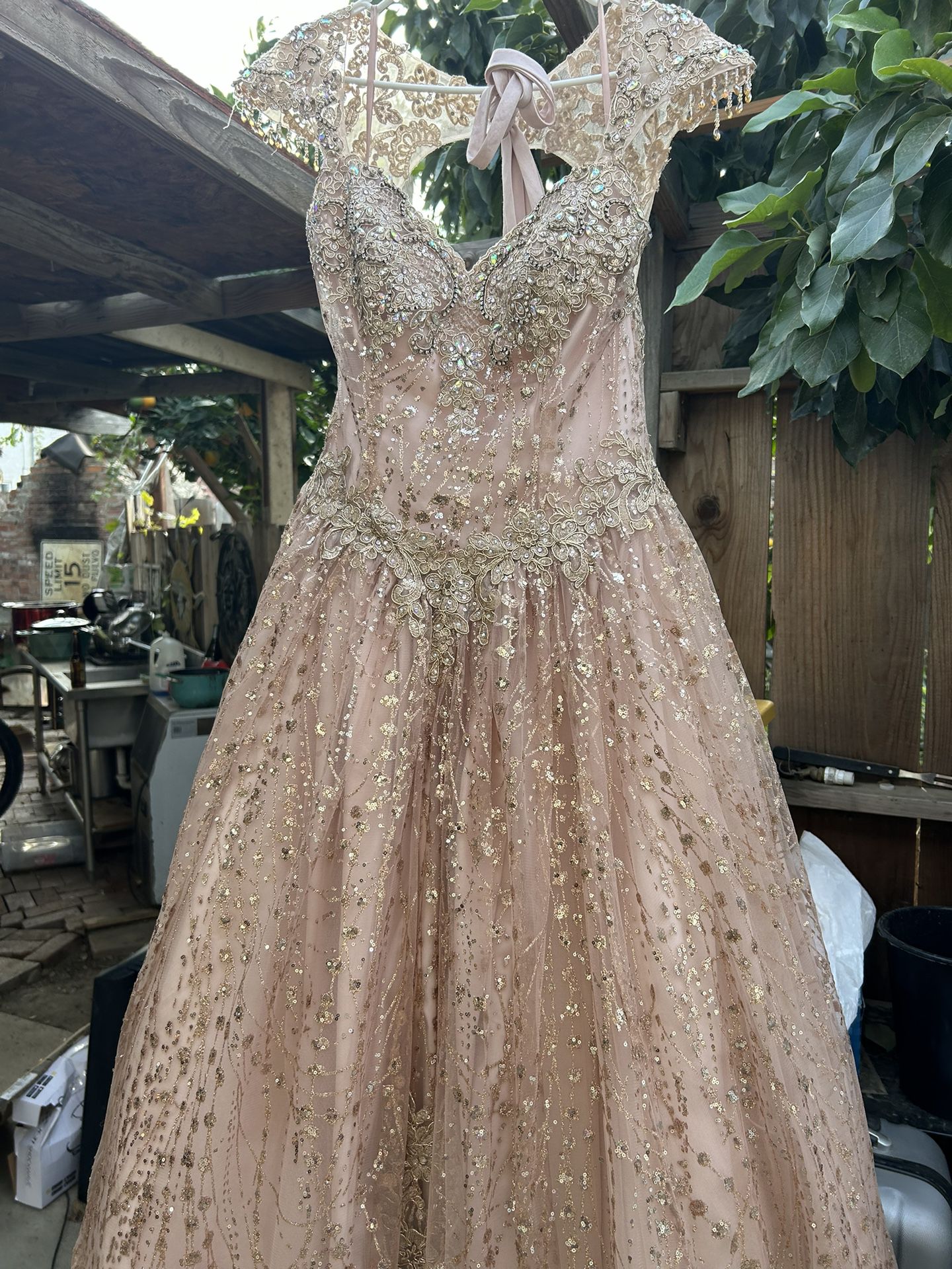 Quince Dresses Rose Gold