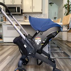 Doona Infant Car Seat Stroller Deep Blue